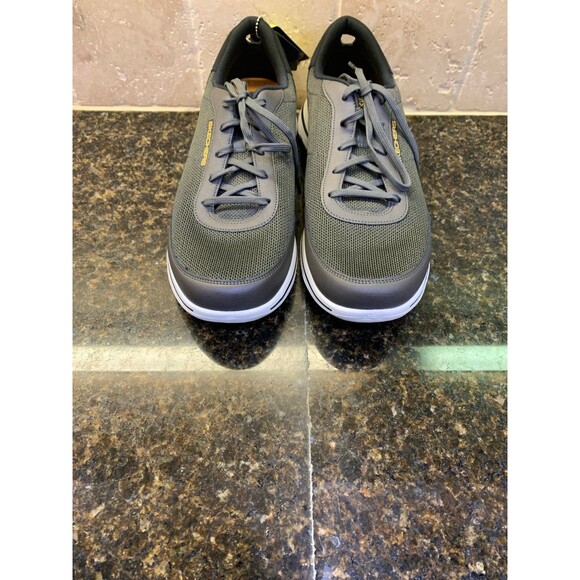 Skechers Ultra Go Air Cooled Goga Mat Go Walk Sneakers Men’s 13 Olive NEW - Picture 6 of 9